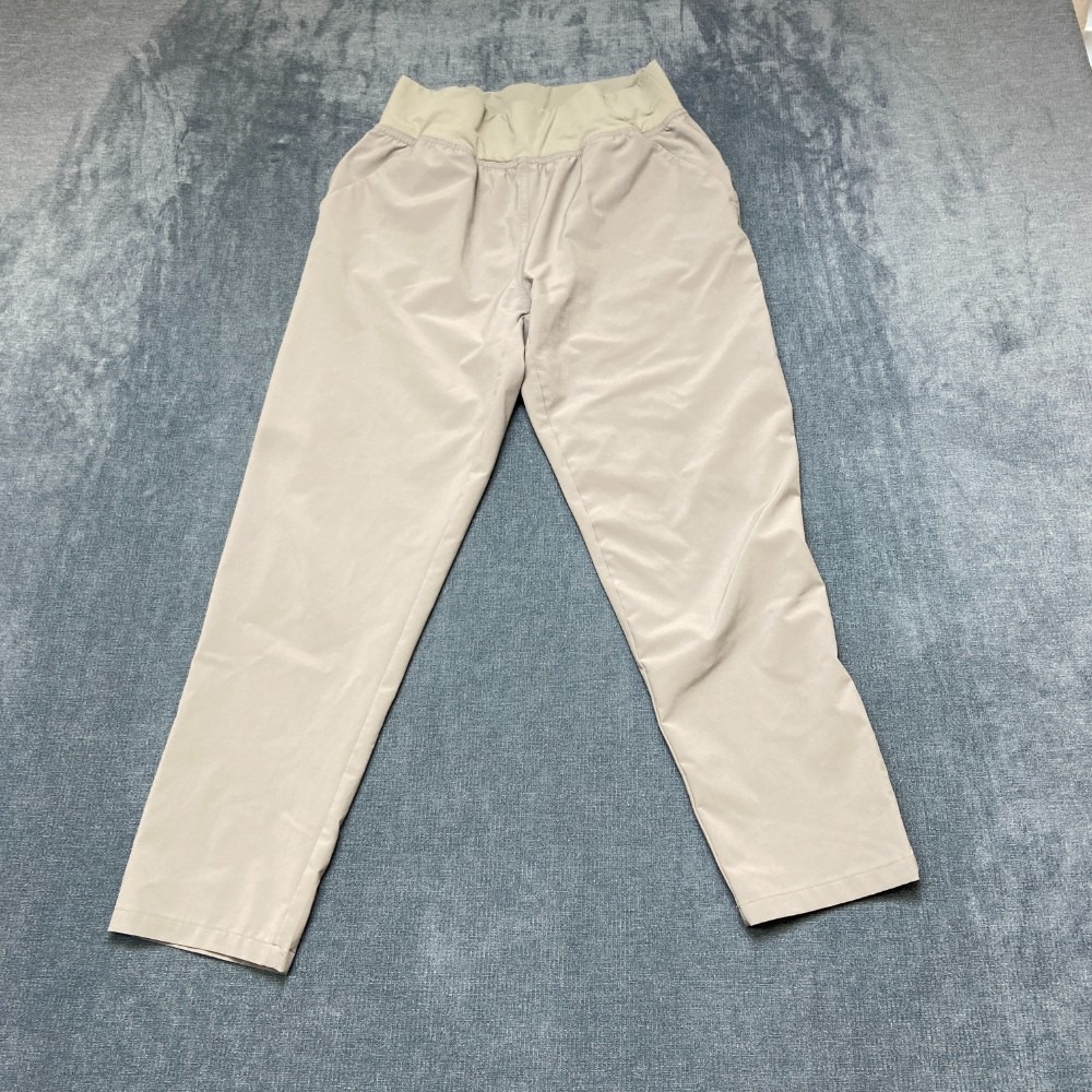 Backcountry Easy Pants Womens XS Beige Elastic Waistband Everyday Wear Straight